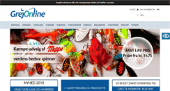 Desktop Screenshot of grejonline.dk